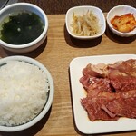 焼肉　平松 - ロース焼肉ランチ2,100円