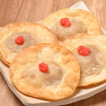 Monja Senbei (rice crackers)