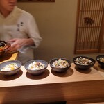 銀座 有涯 - 皆大盛(笑)