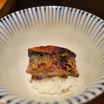 銀座 有涯 - 北海道さんまの藁焼き