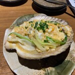 Sushi To Jizake Jiraiya - 青森名物 ホタテの貝焼き味噌