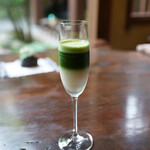 花仙庵 仙仁温泉 岩の湯 - ウェルカムドリンク