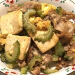 ふれあいマルシェ - ゴーヤチャンプルーを作りました。