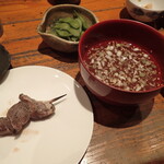 Kushiyaki To Kokoro Katsu - 砂肝と鳥スープ