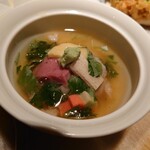 長八 - 蓮根のはす蒸し