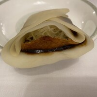 東天閣 神戸本店 - 北京ダックの中身