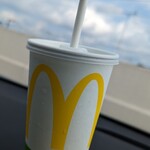 McDonald's - スプライトにしました。紙ストローは嫌い。。(230916)