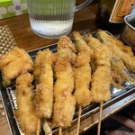 Kushi Katsu Nagare Kawa - 揚物