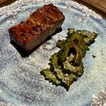 クロモリ - 齋藤豚のチャーシューとゴーヤ