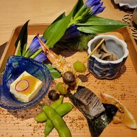 乙味 あさ井 - 初秋の前菜八寸