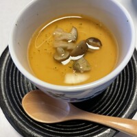 松廼家 - 淡路島たまねぎの茶碗蒸し しめじ餡