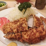 とんき - ロースカツ定食　2000円