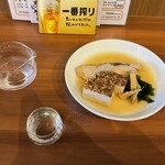 Wabaru Sakanato Sake Tamaru - 鱈と豆腐の煮付け
