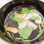 うを徳 - 対馬産 ベニヒトミ喉グロ＆北海道産松茸の吸い物