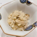 うを徳 - 松茸と秋刀魚の炊き込みご飯