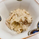 うを徳 - 松茸と秋刀魚の炊き込みご飯