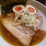 ゐをり - 和にぼしラーメン￥700＋半熟味付玉子￥100（H25.10.8撮影）