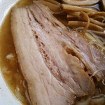 ゐをり - 和にぼしラーメン￥700のチャーシュー（H25.10.8撮影）