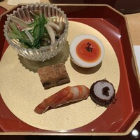 京料理・鰻 美濃吉 阪急うめだ本店 - ■前菜 彩り盛合せ～仲秋の名月にちなんで