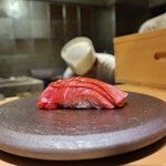 恵比寿 鮨 藤 - 中トロ