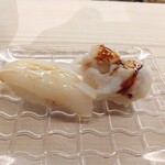 福鮨 - 新イカと新イカのゲソ