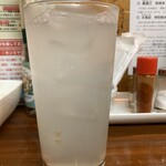 酒呑み屋かどっこ - 富士白レモン酎ハイ（400円）