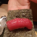 ともえ寿司 - 漬け鮪の海苔巻