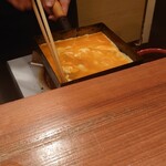 ともえ寿司 - 玉子焼き