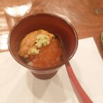 ともえ寿司 - 雲丹とイクラの小丼