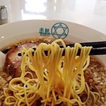 楽観 - よく絡む細麺。