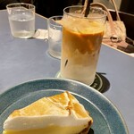 THE CITY BAKERY BISTRO RUBIN - レモン＆プラリネパイ、アイスカフェラテ