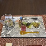 汀邸　遠音近音　Ochi Kochi - 夕食(前菜)