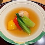 茶六別館 - 餅蓮根鼈甲餡掛け