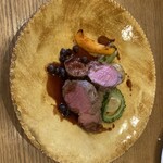 フレンチ食堂 iTToku - メインの鹿肉