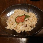 わら焼き料理と串カツ わら焼き部 - 土佐ライス825円