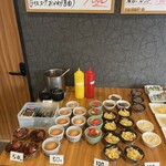 老虎苑 - 小鉢のおかず