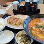 餃子の王将 - スタミナラーメンセット