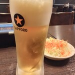 居酒屋インドカレー アジア料理チャンドラマ - セットドリンク+150円の生ビー♪