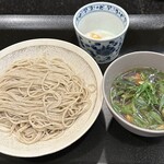 蕎斬 - 鴨つけ蕎麦(期間限定)(¥1,800)+温玉