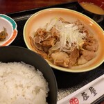 Niyu To Kiyoshouya - 今回のオーダーは牛肉豆腐定食