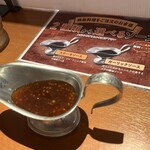 鉄板王国 - ガーリックソースは美味しかった