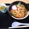 岩手山サービスエリア 下り ショッピングコーナー - かきあげうどん