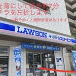 ヌードル＆スパイスカレー 今日の1番 - 電車での行き方　6/7