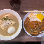 ヌードル＆スパイスカレー 今日の1番 - 朝限定セット　¥1,000-(限定) 