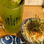 野菜巻き串 薄田商店 - お通しが秀逸！