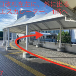 ヌードル＆スパイスカレー 今日の1番 - 電車での行き方　3/7