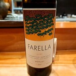 炭火割烹 白坂 - ⚫FARELLA 2017
      産地はカルフォルニア・ナパ、葡萄はメルロー100%