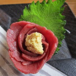 そば処茶屋 - 馬刺し