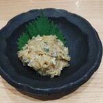 南房総 やまと寿司 - なめろうつまみ(480円)