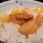 舞桜 - 栗＆うにごはん